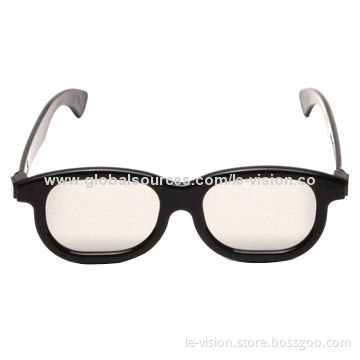 Polarized 3D Glasses for Passive Projector